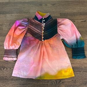 Hope for Flowers by Tracy Reese watercolor blouse